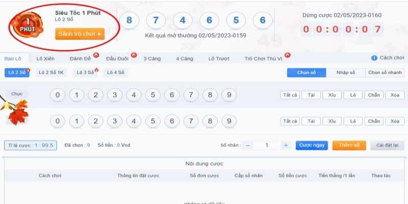 Tổng hợp 5 sảnh xổ số cực hot của nhà cái fb88